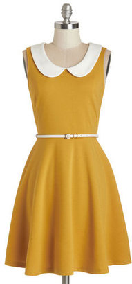 Hello Miss Work to Play Dress in Goldenrod