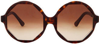 CUTLER AND GROSS Octagon Oversize Sunglasses