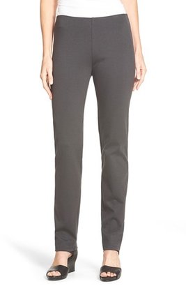 Eileen Fisher Knit Slim Pants (Regular & Petite) (Online Only)