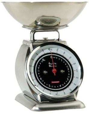 Typhoon stainless steel 'Bella' mechanical kitchen scales