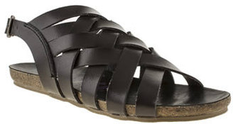 Blowfish womens black goette sandals