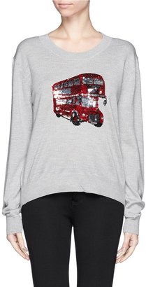 Markus Lupfer 'London Bus' sequin Joey jumper