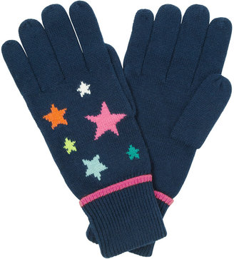 Cath Kidston Scattered Stars Intarsia Gloves
