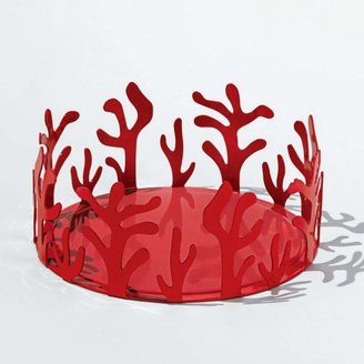 Alessi Mediterraneo" Paper Plate Holder, Red