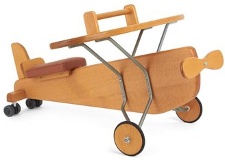 Moulin Roty Classic Wooden Ride-On Plane