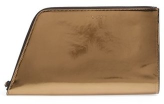 Narciso Rodriguez 'Mirror' Leather Asymmetrical Clutch