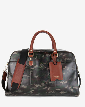 Ted Baker CAMOTOP Printed leather document bag