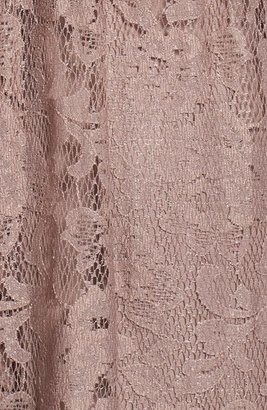 Amsale Women's Empire Waist Lace Column Gown