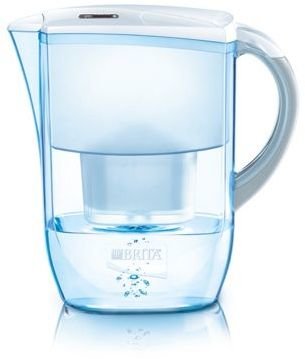 Brita Plastic 'Fjord' cool white water filter jug