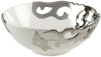 10 Strawberry Street Zara Electroplated 12-in. Serving Bowl
