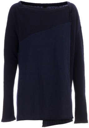 Ilaria Nistri contrast panel sweater