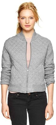 Gap Quilted knit bomber