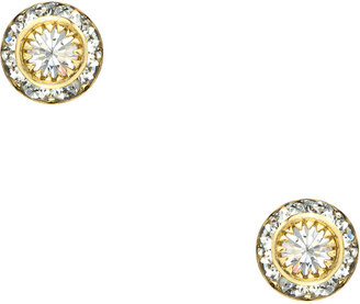 Roberta Chiarella Gold and Swarovski Elements Adoring Antique Stud Earrings