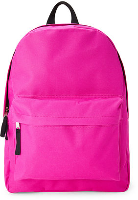 Forever 21 Classic Zippered Canvas Backpack
