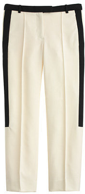 J.Crew Collection cropped tuxedo pant