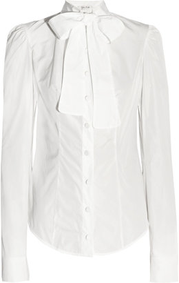 L'Wren Scott Pussy-bow taffeta blouse