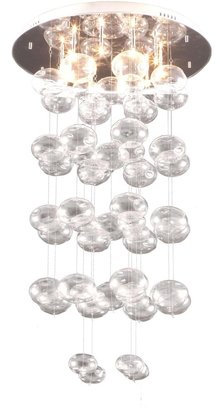 ZUO Vector Ceiling Lamp, Clear