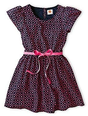 JCPenney Total Girl Print Short-Sleeve Dress - Girls 6-16 and Plus