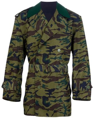 Jean Paul Gaultier VINTAGE camouflage trench coat