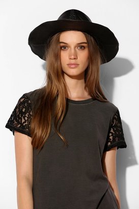 Urban Outfitters Pins And Needles Lace Rocker Tee