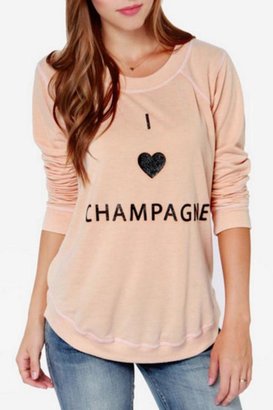 Chaser I Heart Champagne
