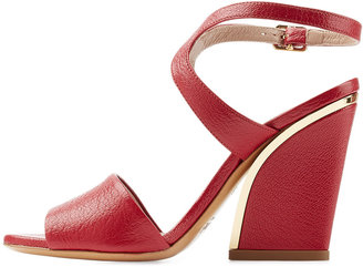 ChloÃ© Beky Leather Wedges
