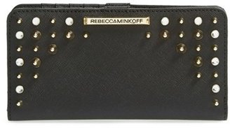 Rebecca Minkoff 'Sophie Snap' Wallet with Studs