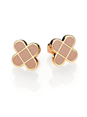 Marc by Marc Jacobs Modern Intersection Stud Earrings