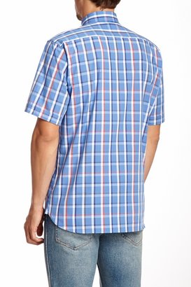 Toscano Plaid Short Sleeve Shirt