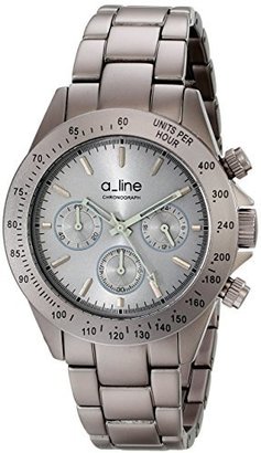 A Line a_line Women's 20050-GR Amore Chronograph Grey Aluminum Watch