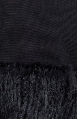 Rachel Zoe 'Rosalie' Merino Wool & Genuine Rabbit Fur Sweater Tank