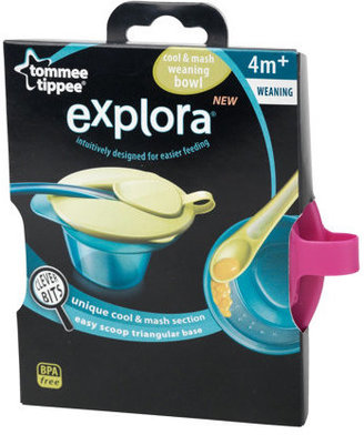 Tommee Tippee Explora Cool and  Mash Weaning Bowl - Blue