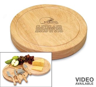 Circo Picnic time cleveland browns 5-pc. cheese board set