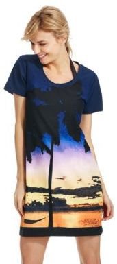 Tommy Bahama Sunset Palms Swim T-Shirt Dress
