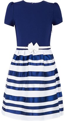 Supertrash Jersey Dress with Navy Stripe