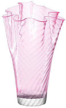 LSA International Chiffon Vase Blush