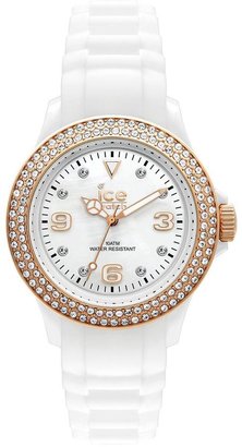 Ice Watch Ice-Watch Ice-Star White Silicone Strap Ladies Watch