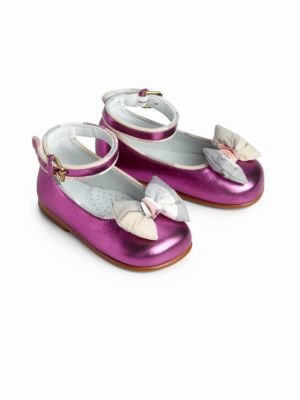 Burberry Infant's Sophie Metallic Ballet Flats