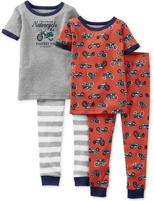 Carter's Toddler Boys' 4-Piece Cotton Pajamas