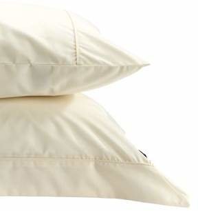 Christy Plain Dye Oxford Square Pillowcase Cream