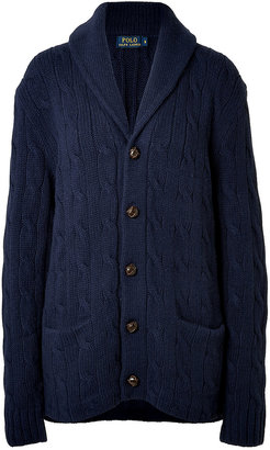 Polo Ralph Lauren Cable Knit Wool Cardigan