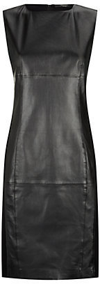 Max Mara Weekend Leather Panelled Dress
