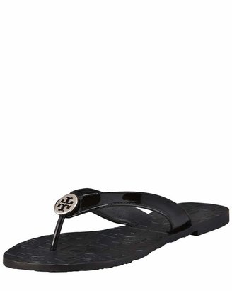 Tory Burch Thora Patent Leather Thong Sandal