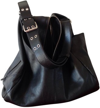 Hogan Black Leather Handbag