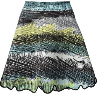 Kenzo 'Scribble Stripe' skirt