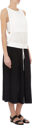 A.L.C. Colorblock Pleat-skirt Tank Dress