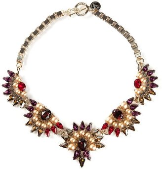 Anton Heunis crystal embellished necklace