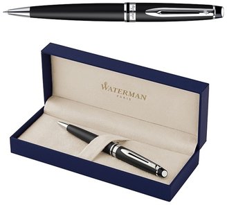 Waterman Matte black chrome trim expert 3 medium ball pen