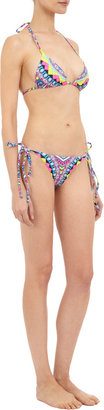 Mara Hoffman Geometric-Patterned Triangle Bikini Top