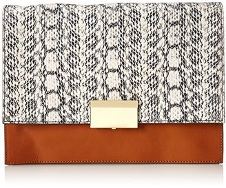 Vince Camuto Caleb Leather Magnetic Clutch